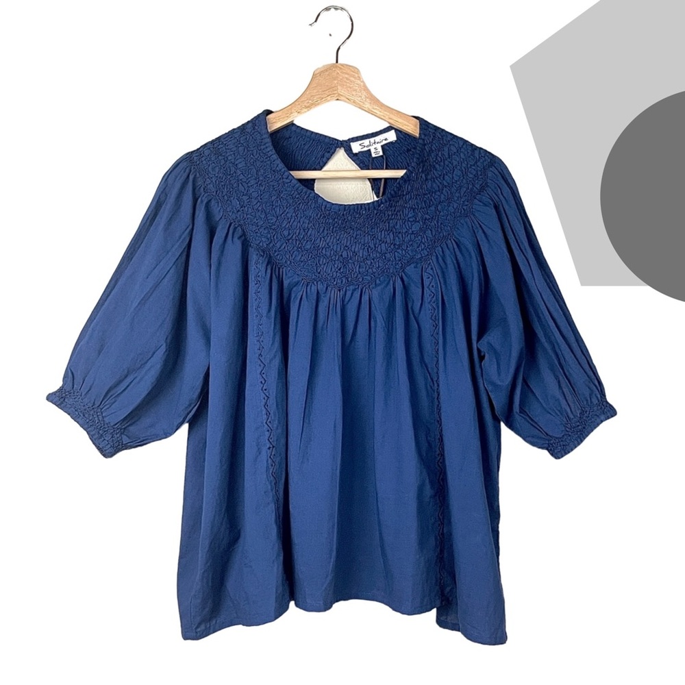 Solitaire Women’s Blouse Embroidery